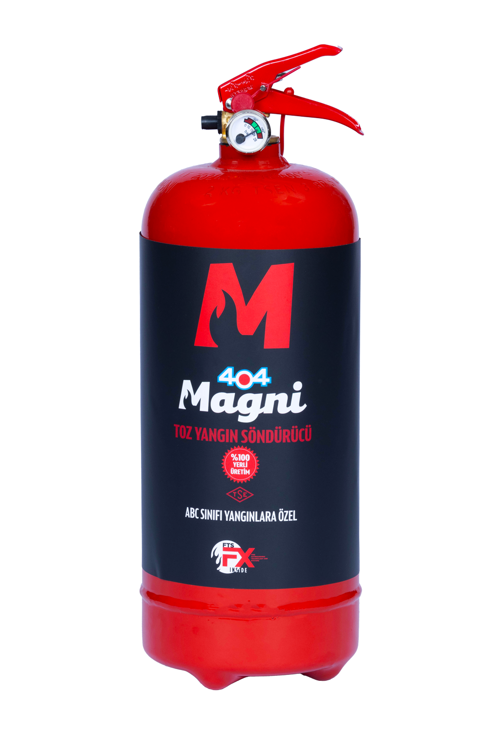 Magni 2 Kg Toz Yangın Söndürücü